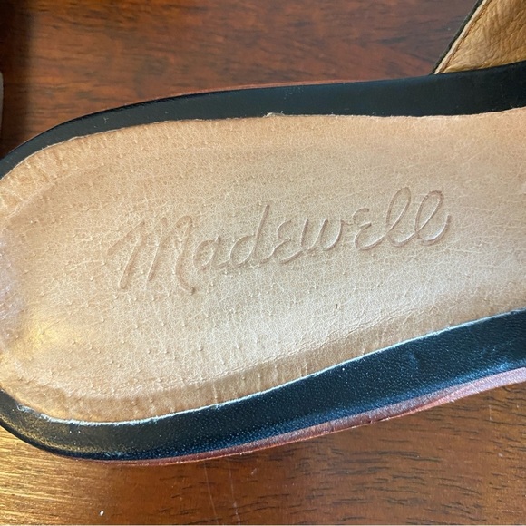 Madewell Black Leather Mules – Women’s Size 7 - Picture 6 of 7